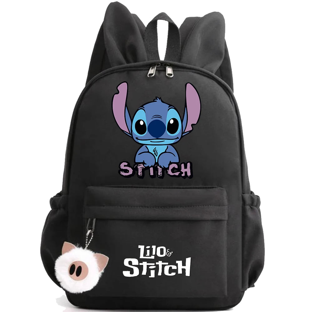 Uroczy Plecak Stitch – Disney Lilo & Stitch dla Dzieci, Młodzieży i Kobiet | Szkolny / Codzienny / Prezent