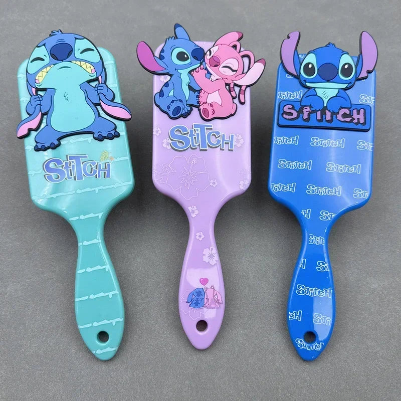 Miniso Lilo & Stitch – Grzebień z Poduszką Powietrzną i Masażem, Seria Animacji, Dla Dzieci i Studentek