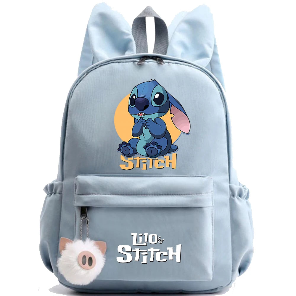Uroczy Plecak Stitch – Disney Lilo & Stitch dla Dzieci, Młodzieży i Kobiet | Szkolny / Codzienny / Prezent