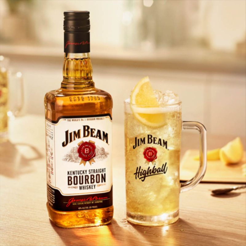 Jim Beam White – Bourbon Whiskey 40% 700ml